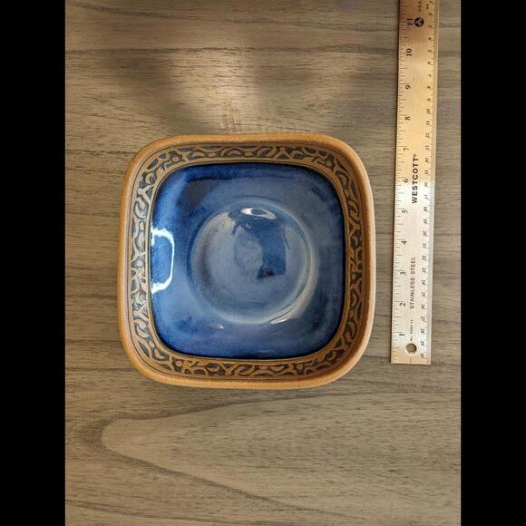 Mineral Springs Potery Bowl Signed By Artist Made In 2000 - Picture 9 of 9